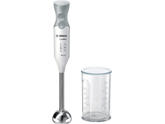 Bosch MSM6S20B Stabmixer Zerkleinerer ErgoMixx Edelstahldesign 12 Stufen